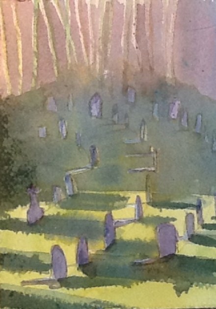 Graveyard shadows