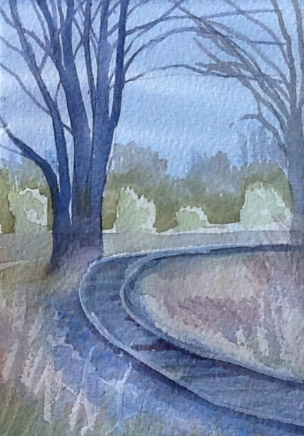 Cholsey to Wallingford line