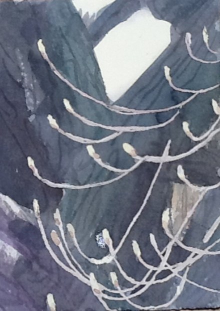 Glowing like light bulbs