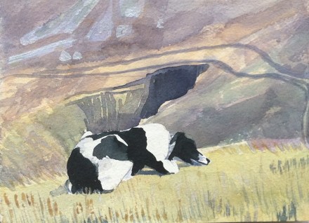 Another well earned rest on the Zennor to St Ives coast path