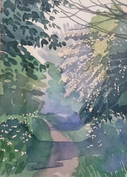 The May and The Cow Parsley