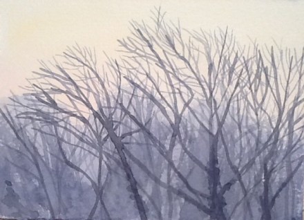 Saharan smog makes for a pearlescent dawn