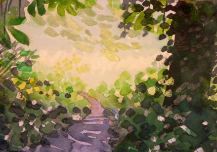 Through to the meadow